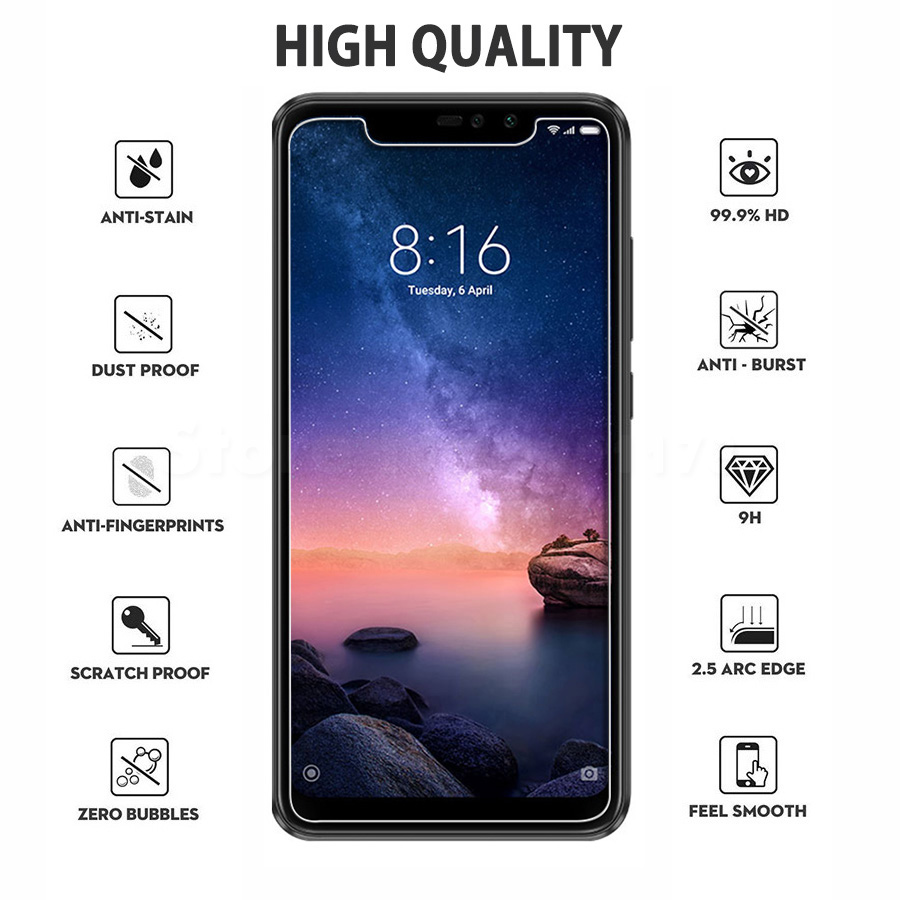 Bakeey-Anti-Explosion-Tempered-Glass-Screen-Protector-For-Xiaomi-Redmi-Note-6-Pro-626-inch-Non-origi-1369362-2